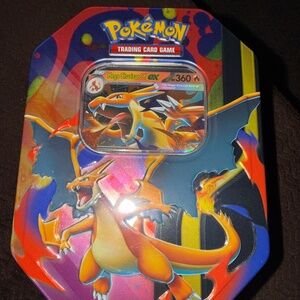 Pokémon Mega Charizard Tin Pack!!!